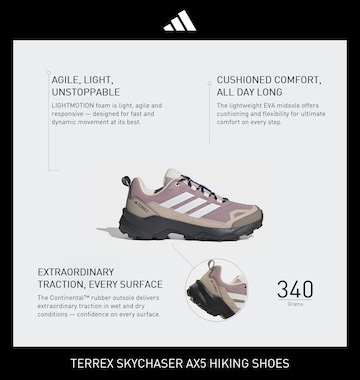ADIDAS TERREX Полуботинки 'Skychaser Ax5' в Лиловый