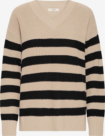 Oxmo - Jersey ' OXKALA ' en beige: frente