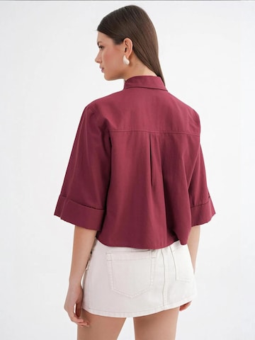 MixRay Blouse in Red