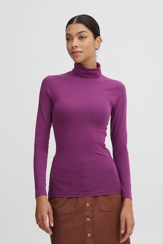 b.young Shirt 'Pamila' in Purple: front