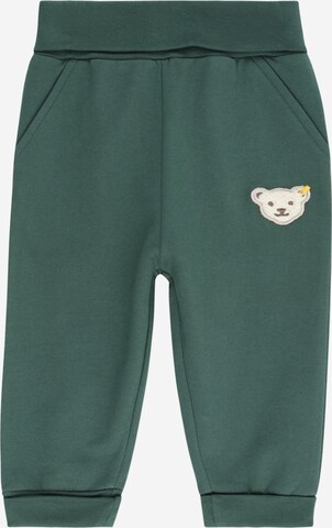 Steiff Collection Tapered Broek in Groen: voorkant