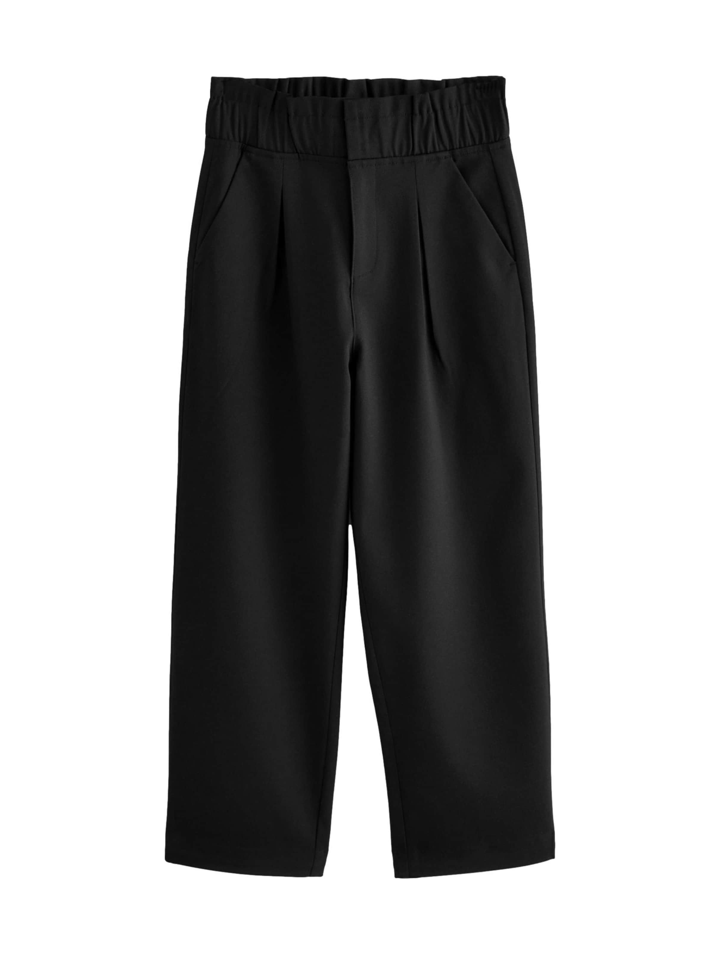 CLARKS Wide leg Trousers in Black: front