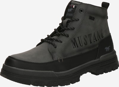 MUSTANG Buty sznurowane 'Peppin' w kolorze ciemnoszary / czarnym, Podgląd produktu