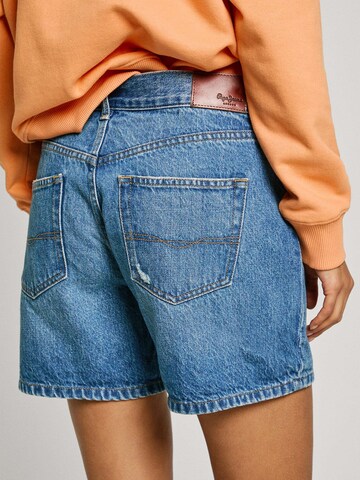 Pepe Jeans Regular Shorts 'Mable' in Blau