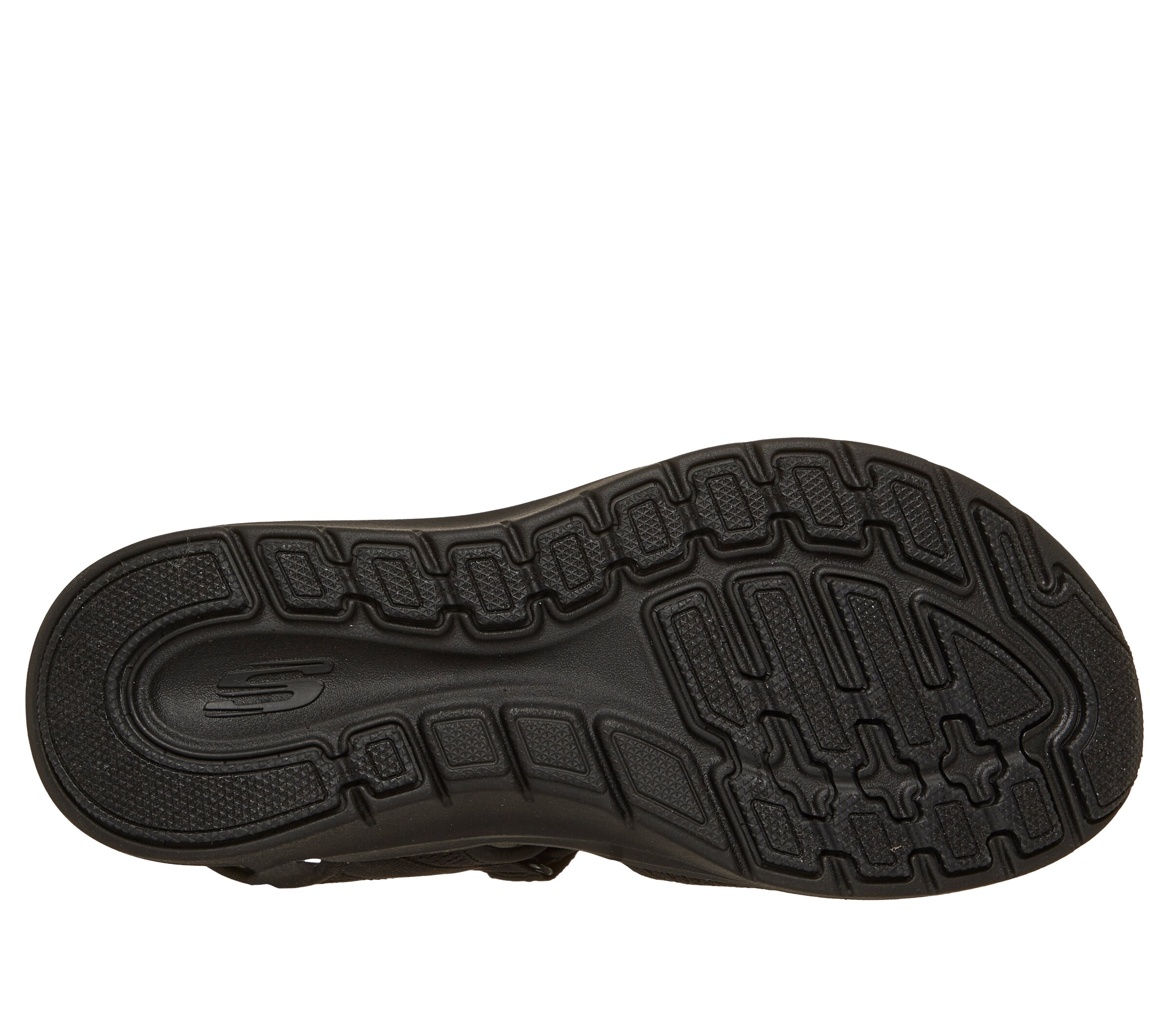 SKECHERS Sandale in Schwarz