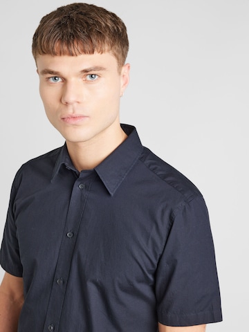 ESPRIT Regular fit Button Up Shirt in Black