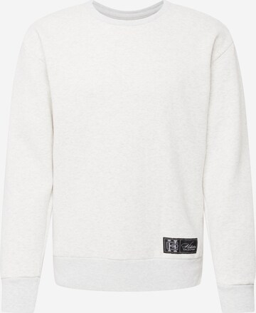 Sweat-shirt HOLLISTER en gris : devant