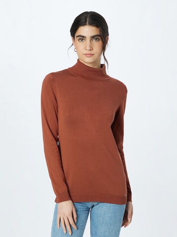 MORE & MORE Sweter w kolorze brązowy: przód