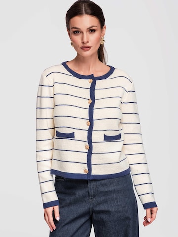 Ombre Strickjacke‌‌‌ in Blau