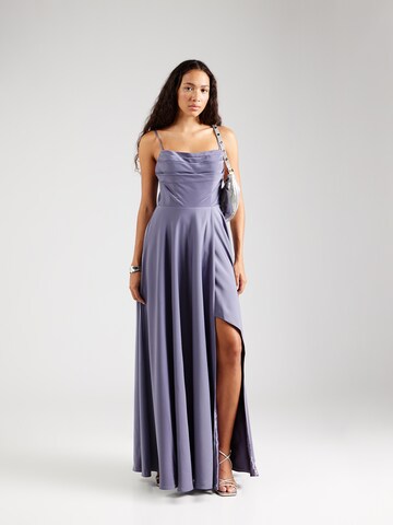 Laona Evening Dress in Purple