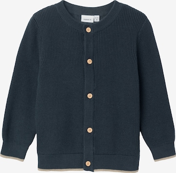 NAME IT Cardigan 'Brian' i blå: forside