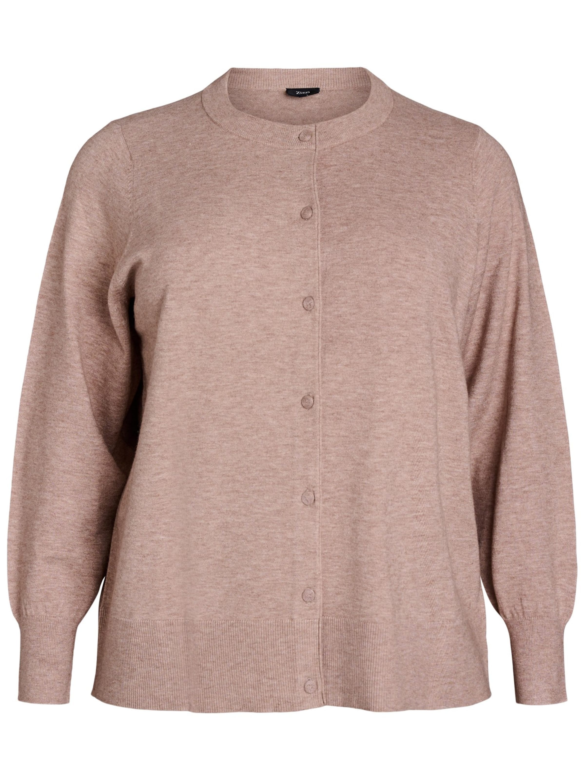 ZizziKardigan 'Mella' - bež boja: prednji dio