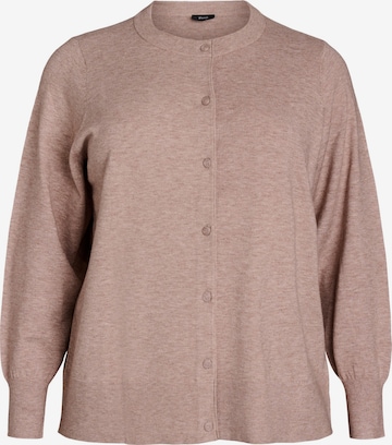 smėlio Zizzi Kardiganas 'Mella': priekis