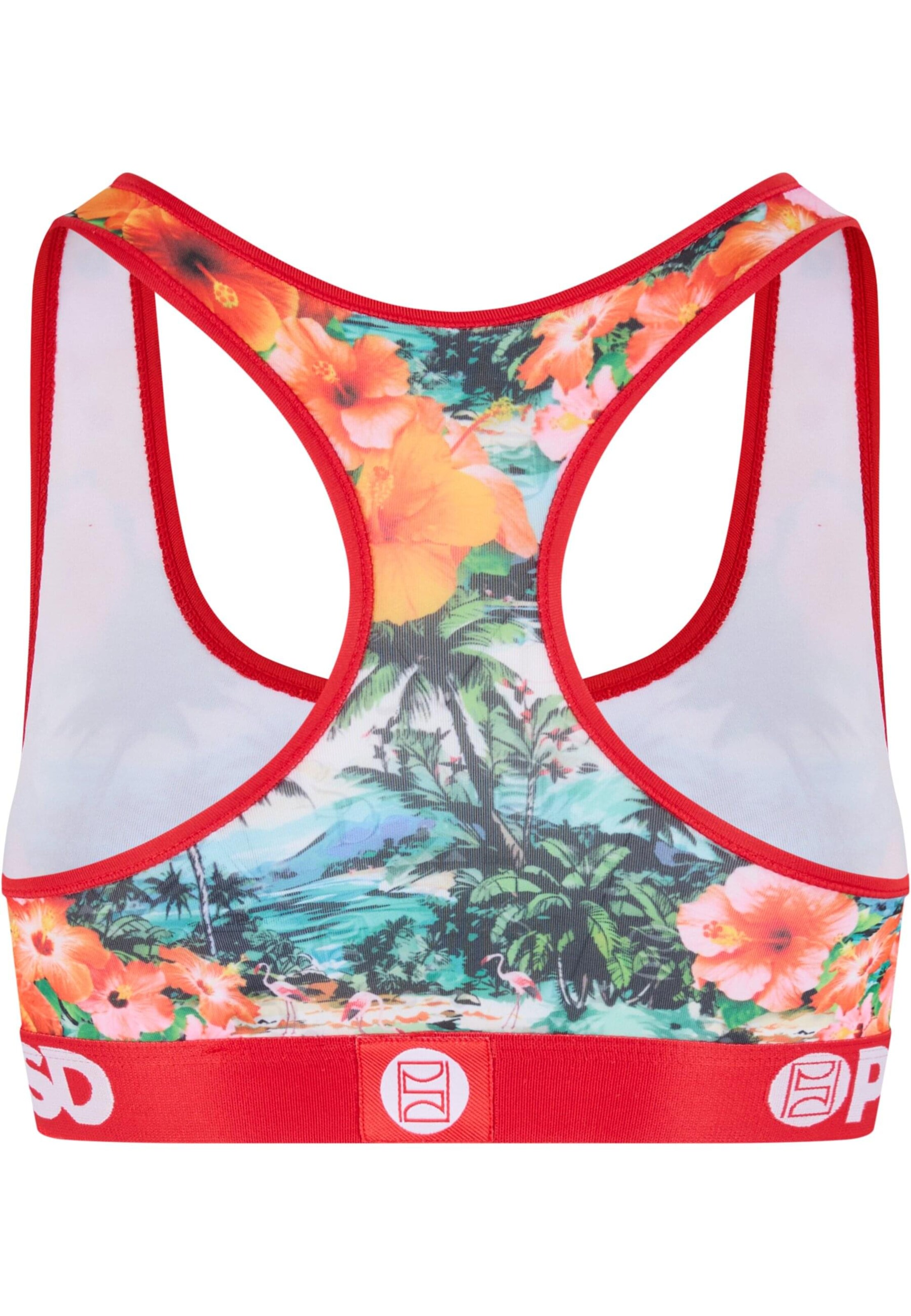 PSD Sportovní podprsenka 'Hawaiian Luxe' – mix barev
