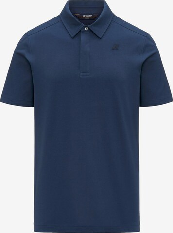 K-Way Shirt 'K-WAY VIGGO LT STRETCH JERSEY SLIM T-Shirt e Polo' in Blue: front