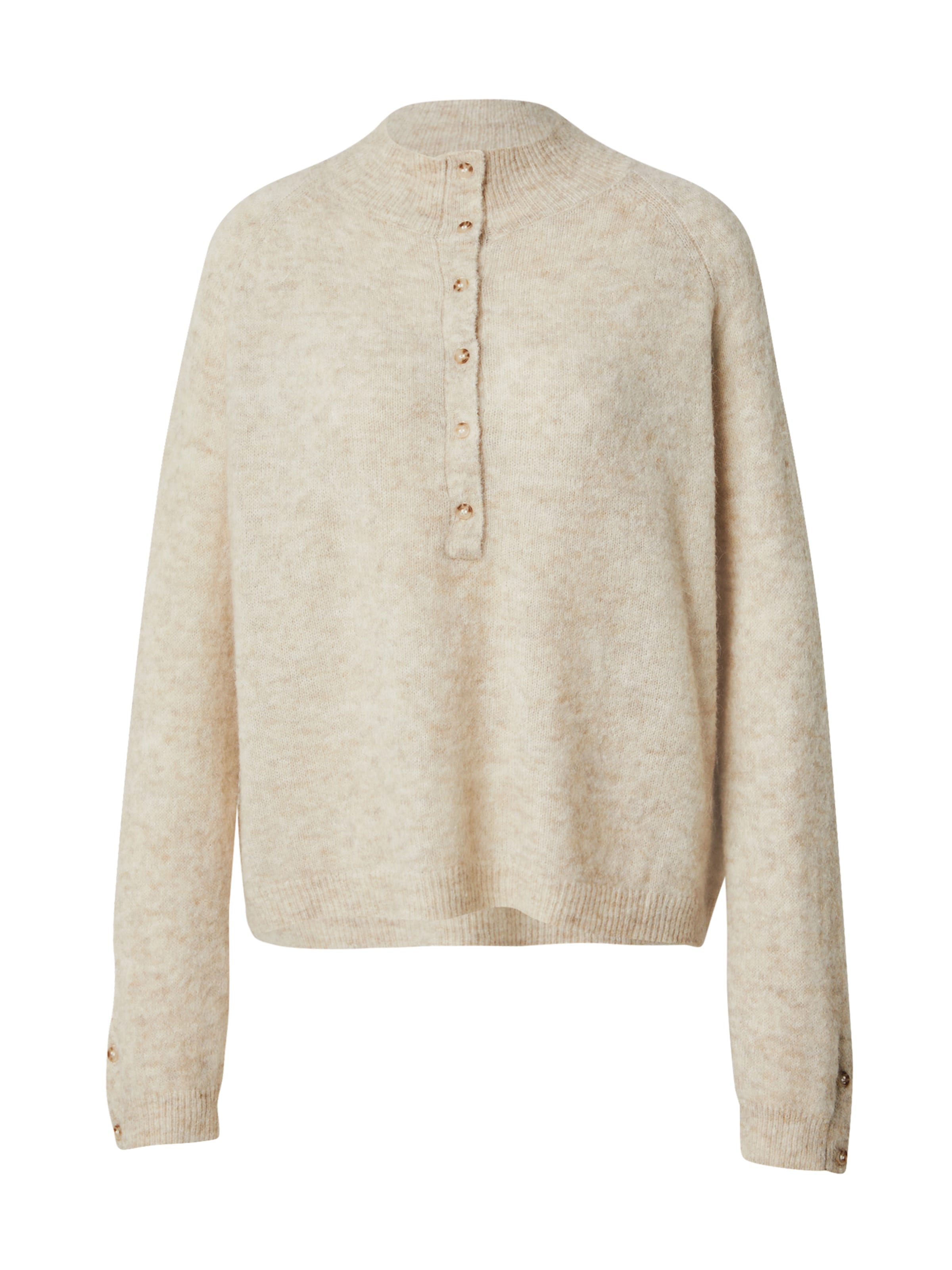 Pull-over 'Milania Hope' MSCH COPENHAGEN en beige : devant