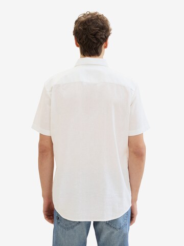 TOM TAILOR DENIM - Ajuste regular Camisa en blanco