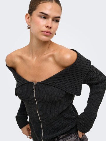 ONLY Strickjacke 'ONLElly' in Schwarz