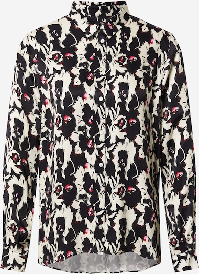 POM Amsterdam Blouse 'Mila' in Red / Black / Off white, Item view