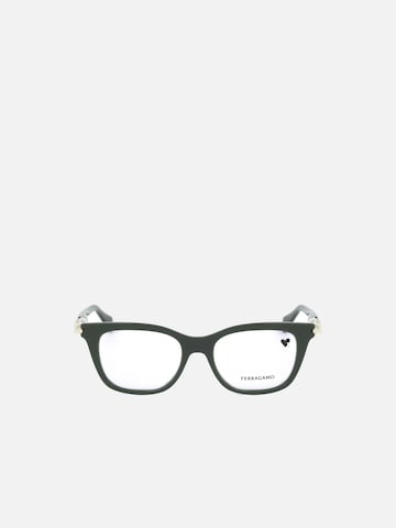 FERRAGAMO Zonnebril 'Ferragamo SF2973 50/17/140 Eyewear Frame' in Groen: voorkant