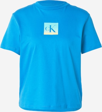 Calvin Klein Jeans Футболка в Синий: спереди