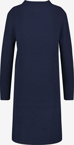 GERRY WEBER Knitted dress in Blue