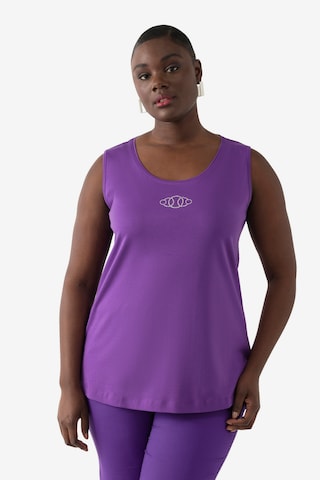 Ulla Popken Top in Purple: front