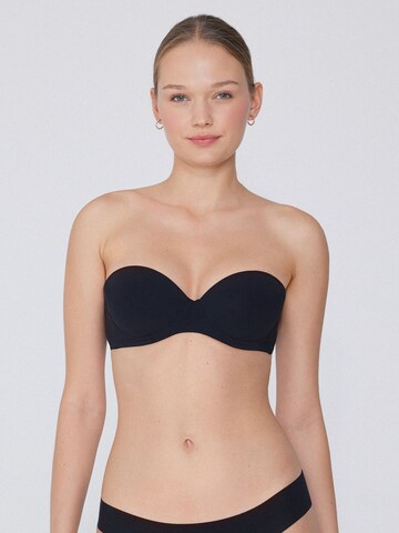 Tezenis Push-up Bra 'Madrid' in Black: front