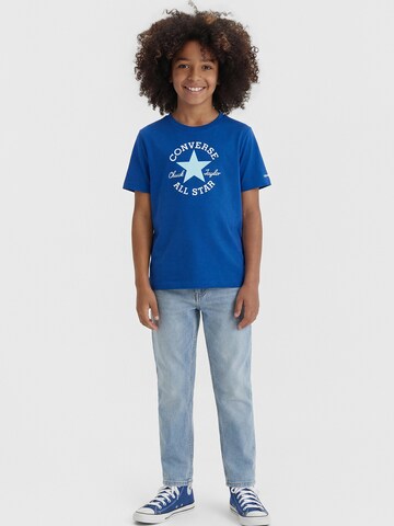 CONVERSE T-Shirt 'DISSECTED CHUCK' in Blau: Vorderseite