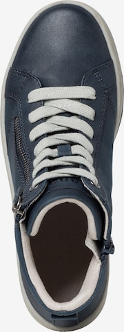 JANA Sneakers hoog in Blauw