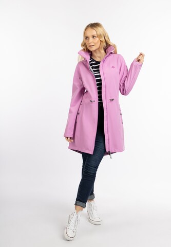 Manteau fonctionnel Schmuddelwedda en rose