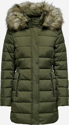 ONLY Winter jacket in Green: front