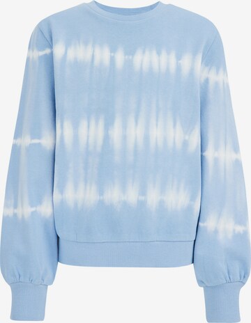 Sweat-shirt WE Fashion en bleu : devant