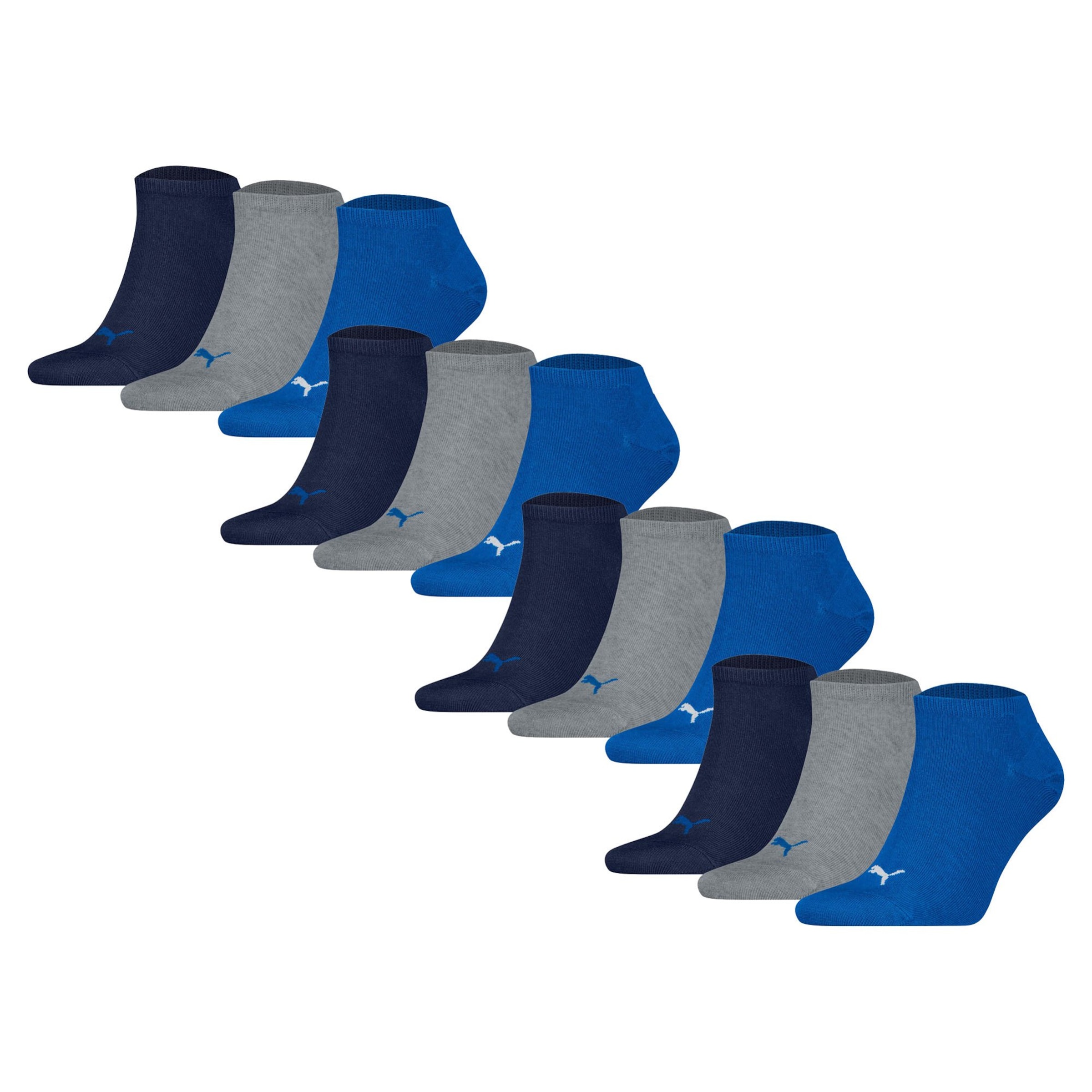 PUMA Ponožky – modrá: přední strana