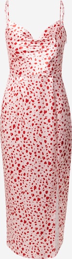 Rochie de vară Chi Chi London pe roz pitaya / alb, Vizualizare produs