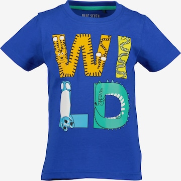 BLUE SEVEN - Camiseta en azul: frente