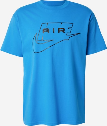 Nike Sportswear Tričko 'AIR' - Modrá: predná strana