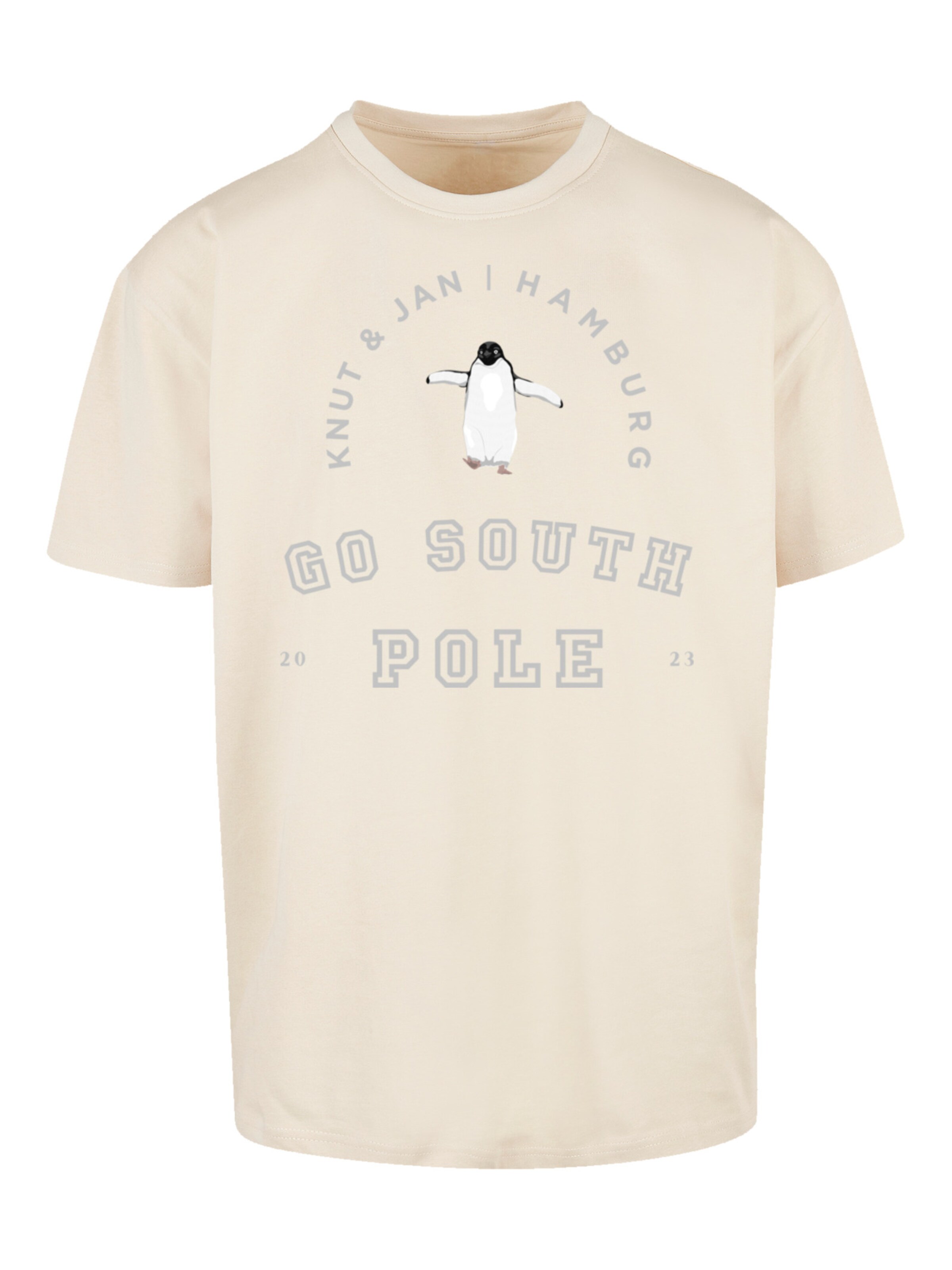 F4NT4STIC Shirt in Beige: front