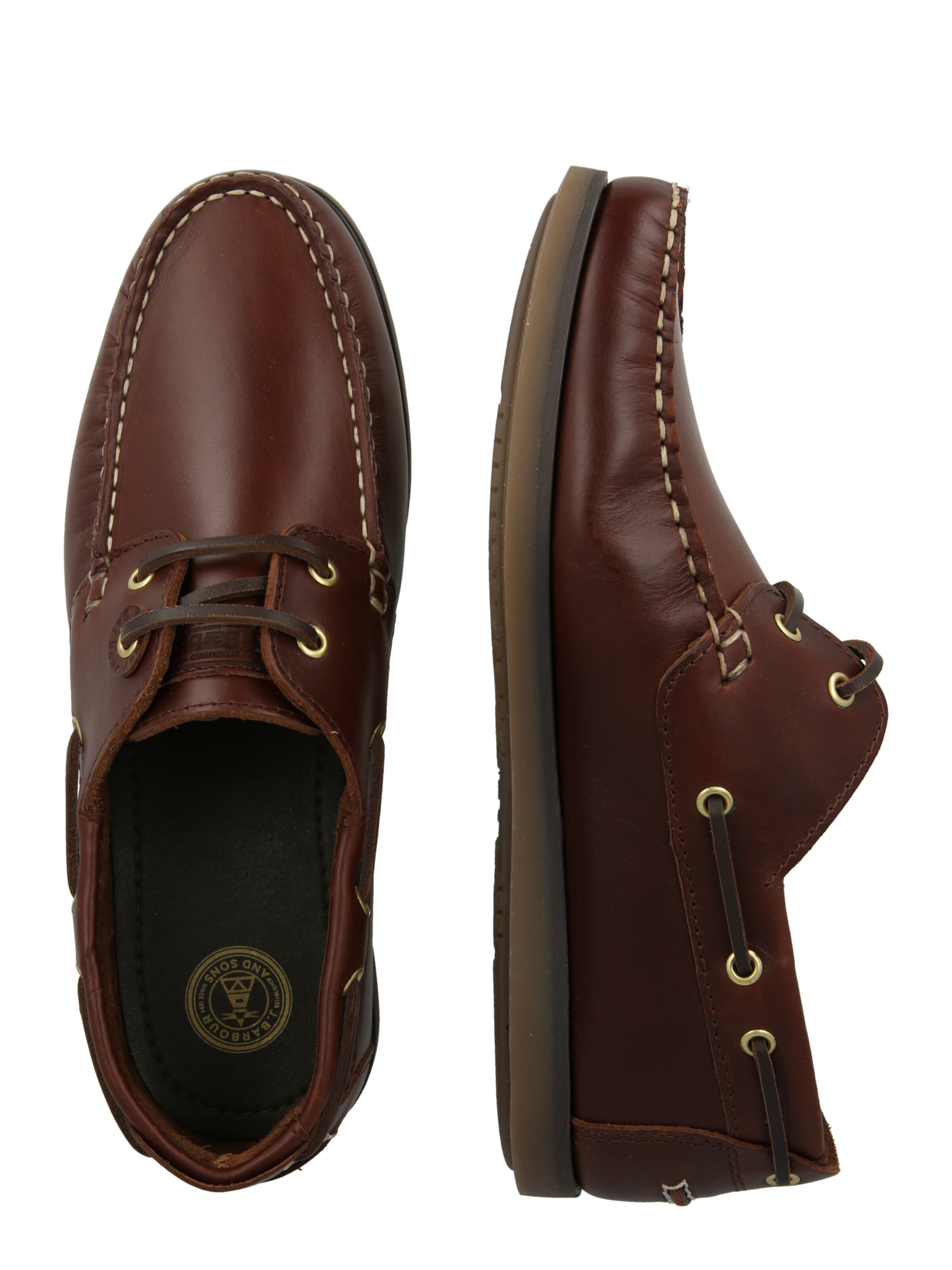 Barbour Mokasyny 'Wake' w kolorze brązowy