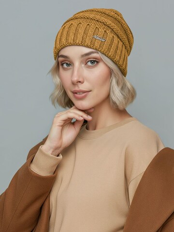 Neverless Beanie 'Model 36931' in Yellow