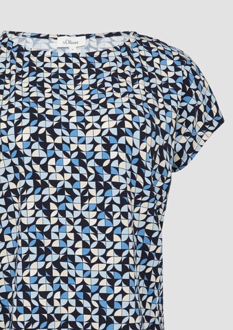 s.Oliver T-Shirt in Blau