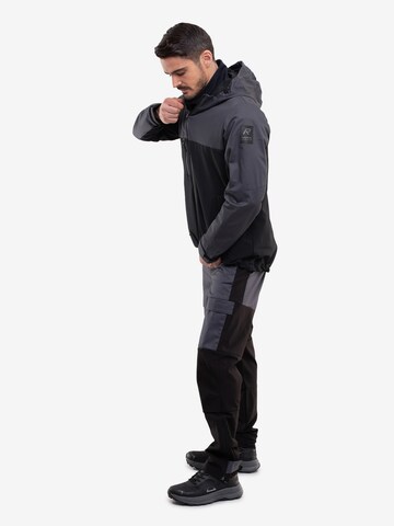 Rukka Outdoorjacke 'Poukkola' in Schwarz