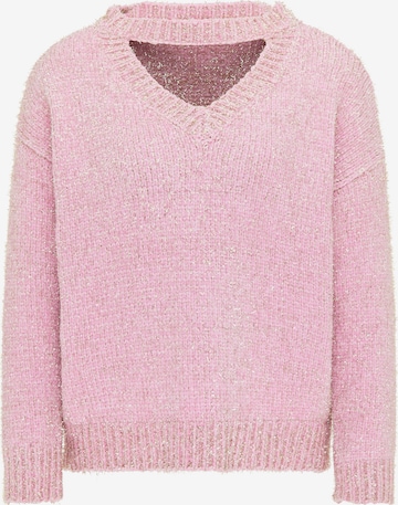 myMo at night Pullover in Pink: front