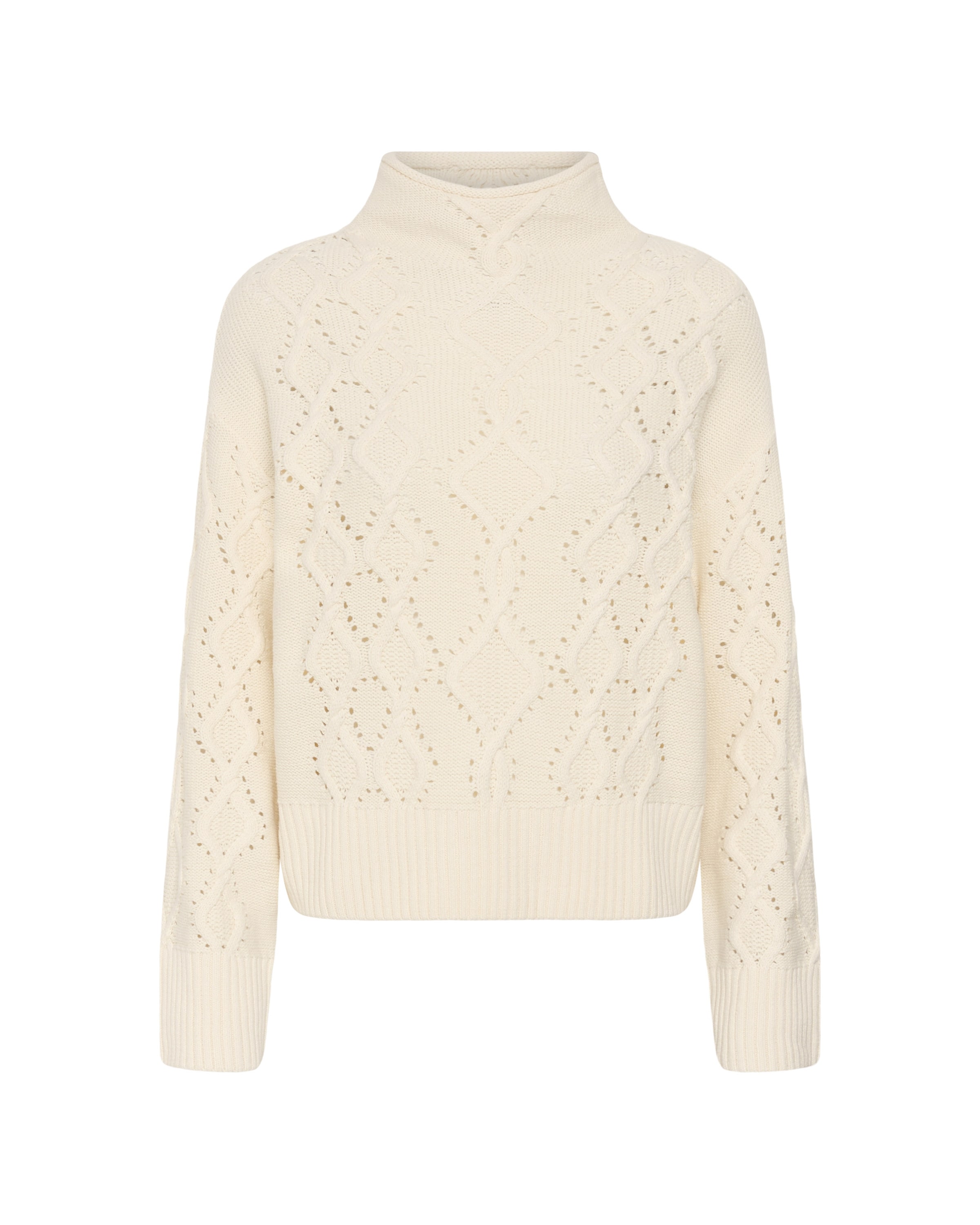 Pull-over Part Two en blanc : devant