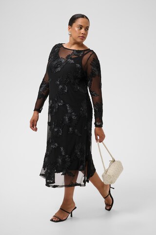 Robe 'Juliana' KAFFE CURVE en noir