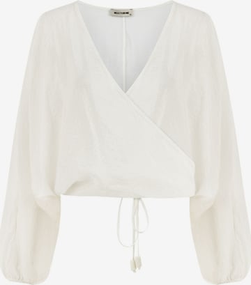 NOCTURNE Blouse in Wit: voorkant