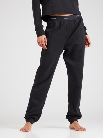 Calvin Klein Underwear Pajama pants in Black: front