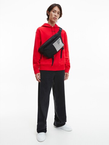 Sweat-shirt Calvin Klein Jeans en rouge