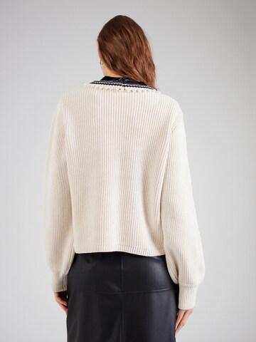 Pullover 'OBJPERLA' di OBJECT in beige