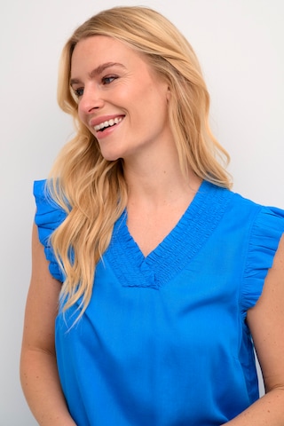 Camicia da donna di Kaffe in blu